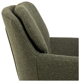 Тапициран трапезен стол с подлакътници в цвят каки Dora – Actona