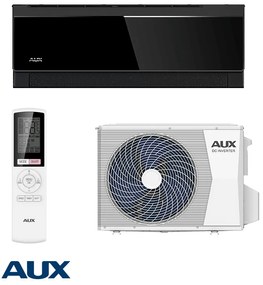 Инверторен климатик AUX C Comfort ASW-H09B7A4/CBR3DI-C3, 9000 BTU, 21 м2, А+++, Wi-Fi, R-32, Черен