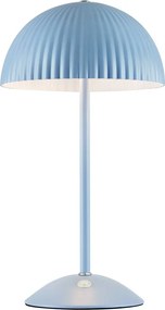 Синя метална настолна лампа с метален абажур (височина 33,5 cm) Zin – Markslöjd