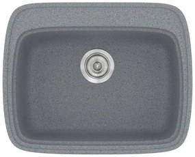 Мивка Sanitec 313-Metallic Silver