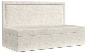 Кремаво тапицирано единично легло 80x200 cm Scala – Maison de Rêve