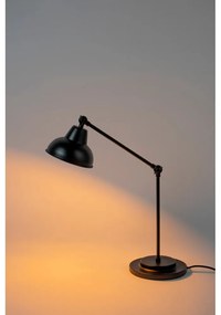 Черна настолна лампа Xavi - White Label