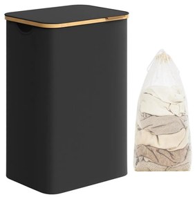 Кош за пране TATE черен