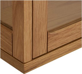 Висяща витрина в естествен цвят 40x60x20 cm Zamora – House Nordic