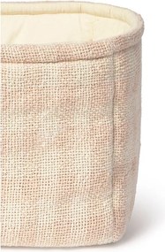 Светлорозова текстилна детска кошница за играчки 30x20x20 cm Swan Rose – Lorena Canals