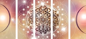картини от 5 части – Очарователна Мандала