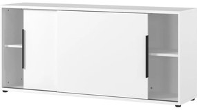 Бял шкаф с плъзгаща се врата 160x74 cm Mailand - Germania