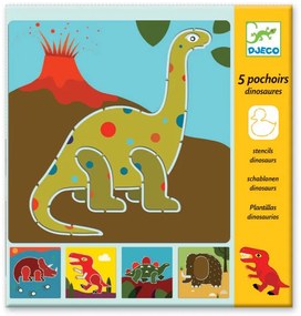 Djeco - Шаблони Dinosaurs ST1 DJ08863G