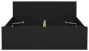Черно двойно легло 160x200 cm Naia – Tvilum