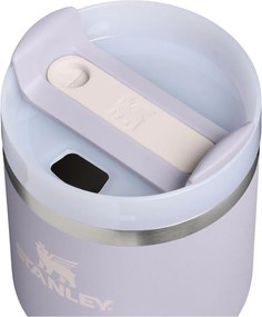 Термос със сламка от неръждаема стомана в цвят лавандула 600 ml Quencher H2.O FlowState™ Tumbler Purple Dust – Stanley