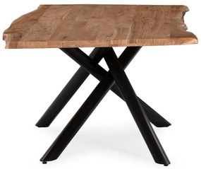 Трапезна маса от масивна акация 100x220 cm Anuri – MOME