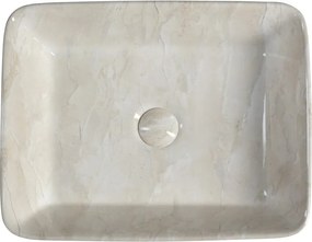 Бежова керамична мивка 47,5x37,5 cm Dalma – Sapho