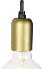 Винтидж стенна лампа месинг - Жираф