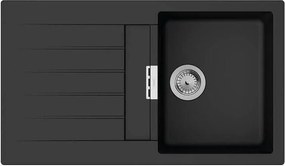 Hansgrohe S520-F345 Композитна мивка за вграждане върху плот