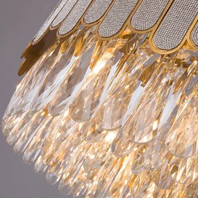 Лампа APP1746-4CP 40 cm Gold