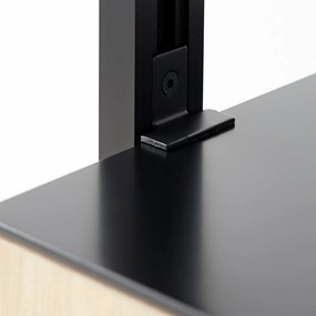 Черна етажерка в дъб 94x210 cm Edge by Hammel - Hammel Furniture