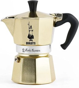 Bialetti - Кафеварка Mока Express 3Ч, GOLD /ORO