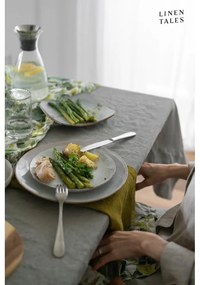 Ленена покривка за маса 140x300 cm Khaki – Linen Tales