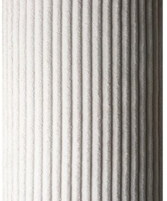 Кремава детска възглавница за диван от рипсено кадифе Block – Wigiwama