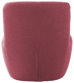 Розово кресло от плат букле Ada – Leitmotiv