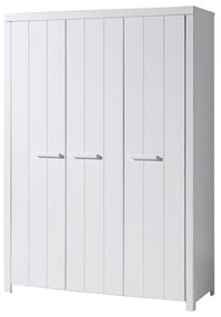Бял гардероб , ширина 144 cm Erik - Vipack