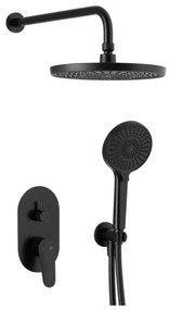 KFA Armatura 5559-501-81 - Душ комплект OTAVA с вградена батерия, мат черен