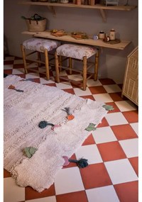 Кремаво памучно детско килимче за игра 120x160 cm Veggie Garden – Lorena Canals