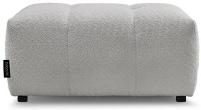 Светлосива табуретка от букле Roxelane – Bobochic Paris