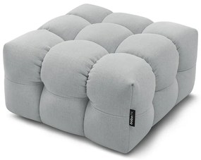 Светлосива табуретка за крака Cloud - Bobochic Paris