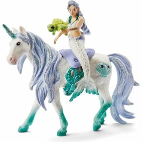 Фигурки Schleich 42509 Mermaid on sea unicorn Пластмаса