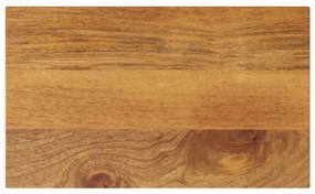 371576 vidaXL Плот за маса, 60x40x2,5 см, правоъгълен, мангово дърво масив
