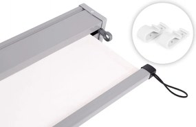 Вертикална тента за балкон 171 x 240 cm - засенчваща ролетна щора за балкон и тераса, бежова