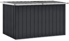 46267 vidaXL Градински сандък за съхранение, антрацит, 149x99x93 см