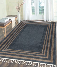 Килим за антре (80 x 300) 80247A - Антрацит