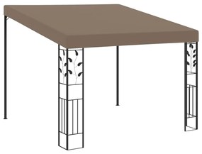 Sonata Шатра за стенен монтаж, 3x3x2,5 м, таупе