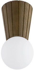 Argon 8974 - Таванно осветително тяло за баня VOLANTE 1xG9/6W/230V IP44 Ø 12 см кафяво