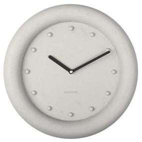 Сив стенен часовник , ø 30 cm Petra - Karlsson