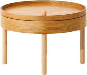 Кръгла странична масичка от декор от бор ø 60 cm Viborg – Premier Housewares