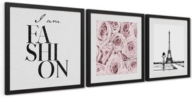 Картини в комплект от 3 бр. 30x40 cm Parisienne – Styler