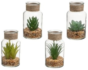 Изкуствени растения в комплект от 4 бр. (височина 12 cm) Cactus – Casa Selección