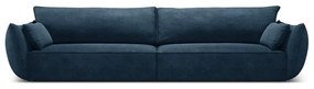 Тъмносин диван 248 cm Vanda - Mazzini Sofas
