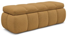 Пейка от букле в цвят жълта охра – Bobochic Paris