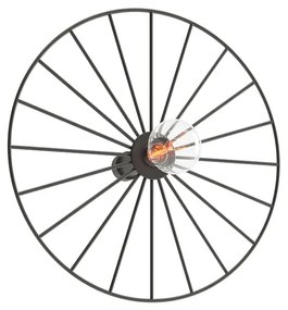 Черна лампа за таван ø 30 cm Soho - Sollux