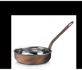 Horecano - Метално мини тиганче с медно покритие 13.50 x 3.75 см - 400 мл SG-95256(A) ANTIQUE