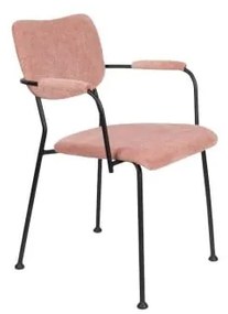 Светлорозови трапезни столове в комплект от 2 броя Benson - Zuiver