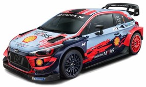 Кола с Радиоуправление Hyundai i20 WRC Батерия 2,4 GHz Зарядно 1:16