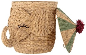 Детска кошница за играчки от воден зюмбюл в естествен цвят ø 35x50 cm Bobo – Bloomingville Mini