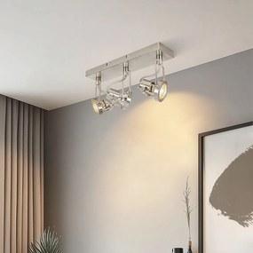 Индустриален прожектор стомана 3-светлина въртящ се и наклоняем - Suplux