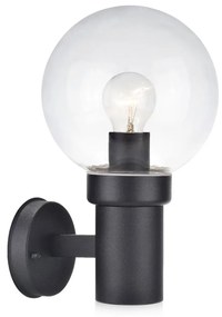 Черна стенна лампа Caris - Markslöjd