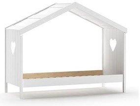 Бяло легло за къща 90x200 cm Amori - Vipack